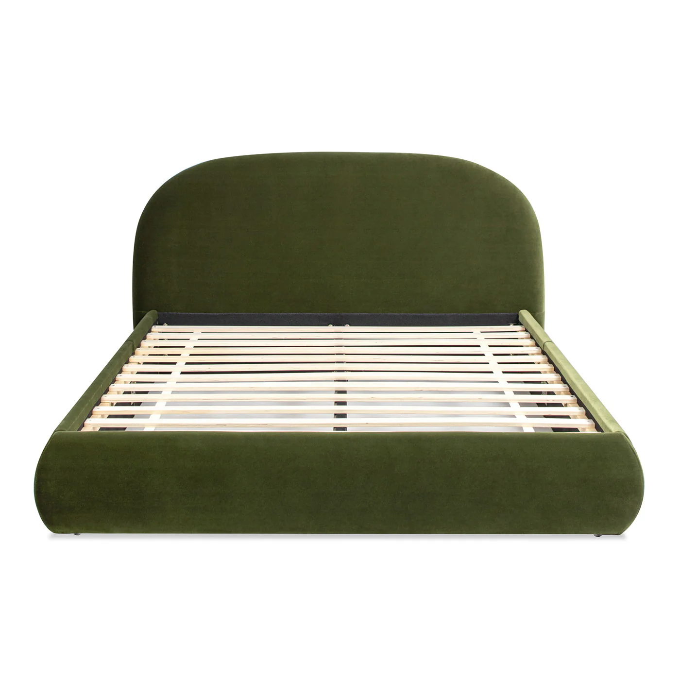 Archie Puffy Grounded - Upholstered Platform Bed - Image 12