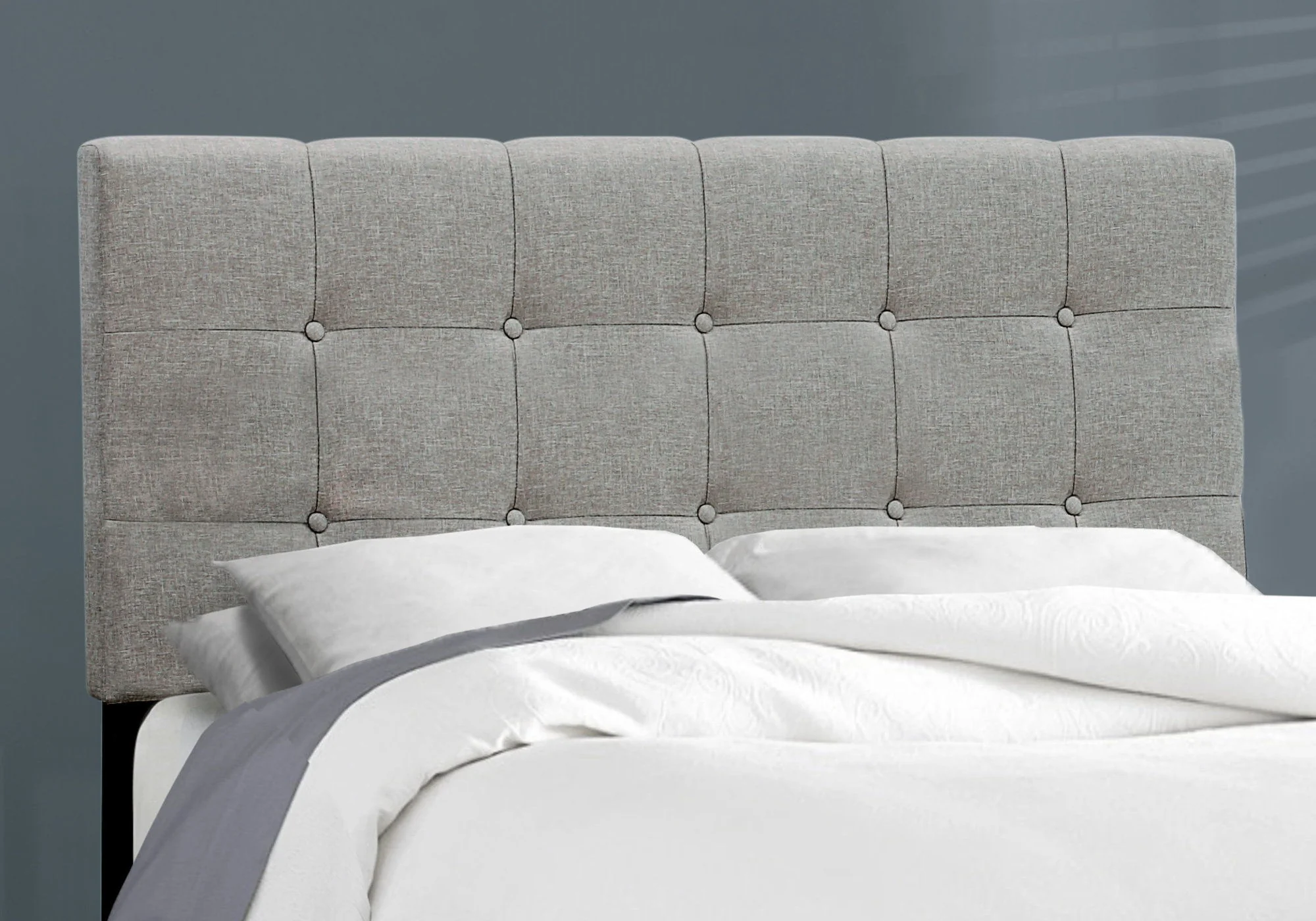 Bed, Upholstered, Frame Only, Transitional - Image 17