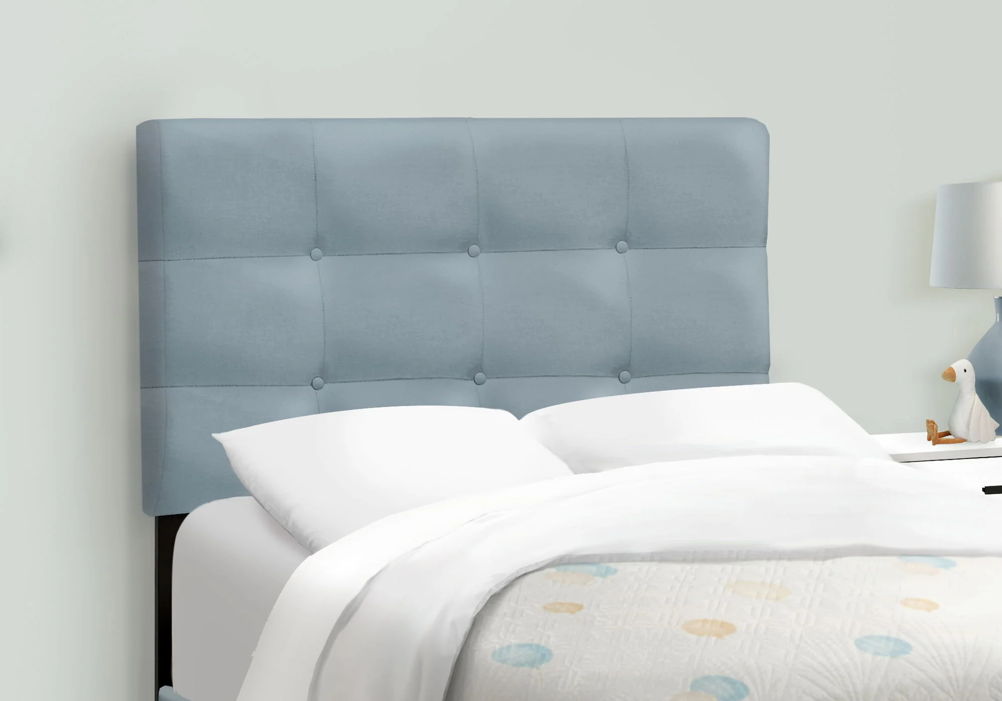 Bed, Upholstered, Frame Only, Transitional - Image 27
