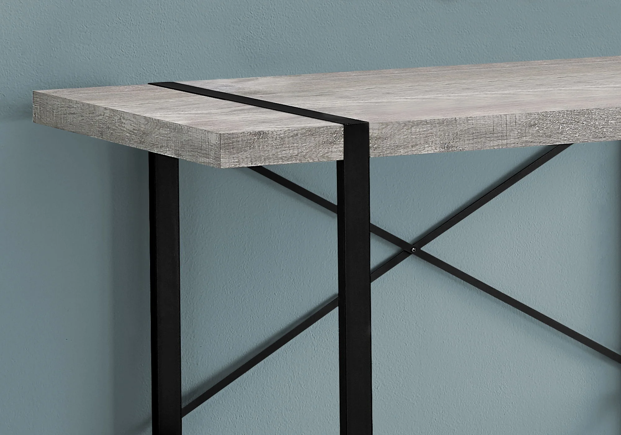 Computer Desk For Home Office, Laptop, Industrial Design - Image 17