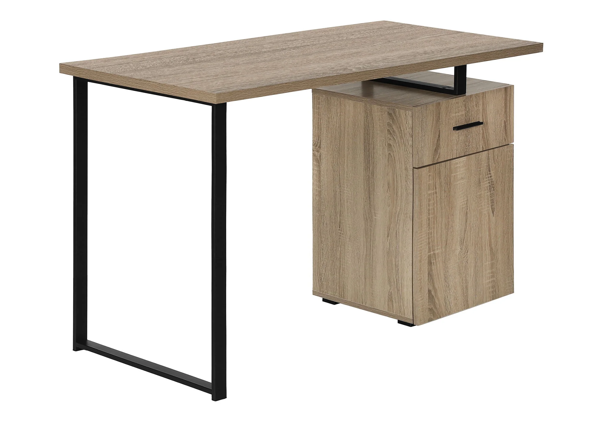 Computer Desk, Home Office, Laptop, Left, Right Set-Up, Storage Drawers, Work, Contemporary, Modern - Image 19