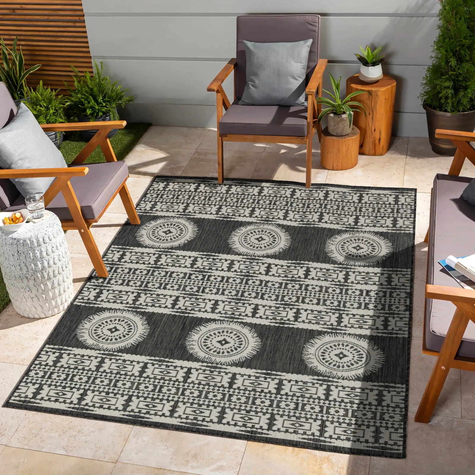 Sunshine - 2'7" X 7'3" Indoor / Outdoor Area Rug - Image 8