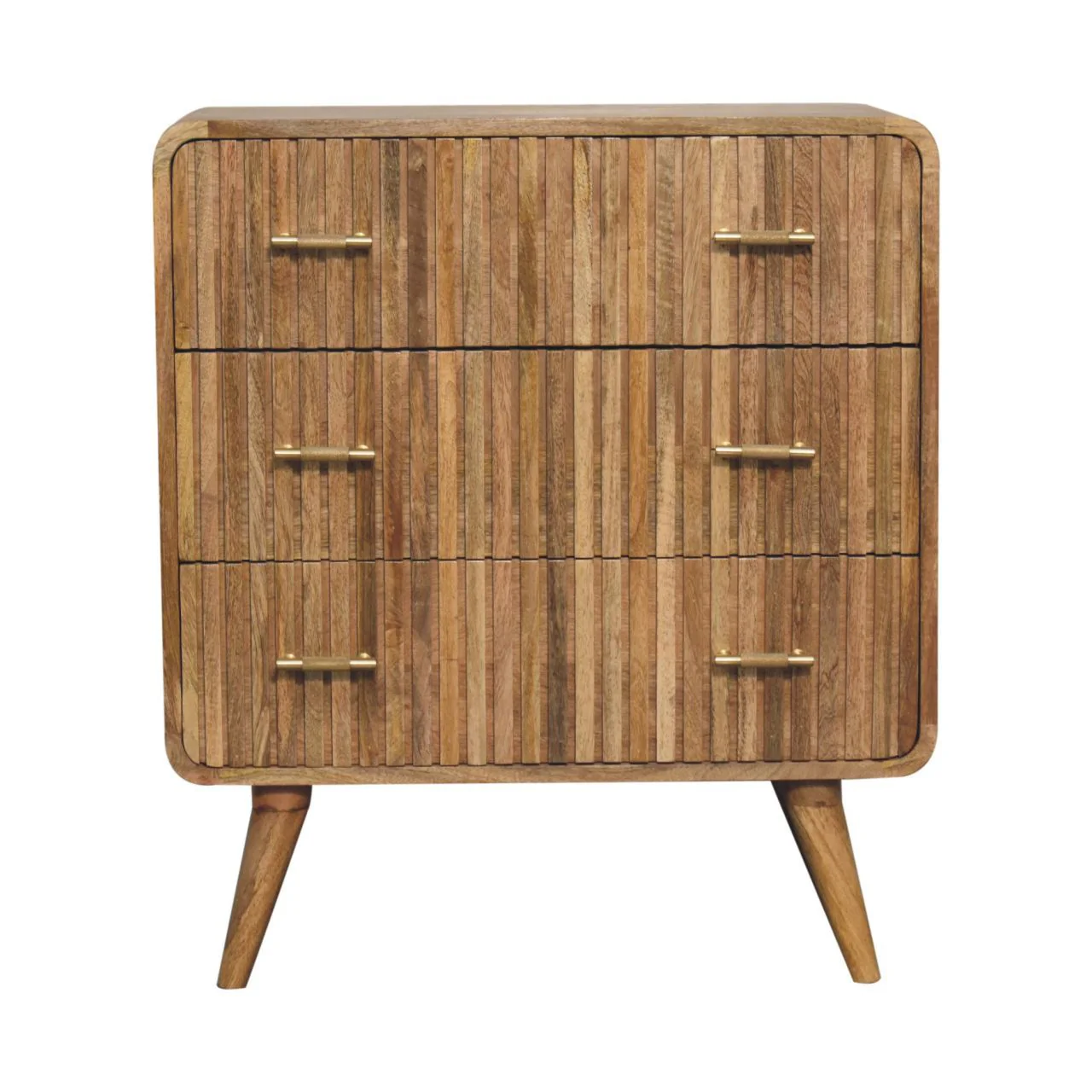 T Bar Ridged Chest - Brown - Image 4